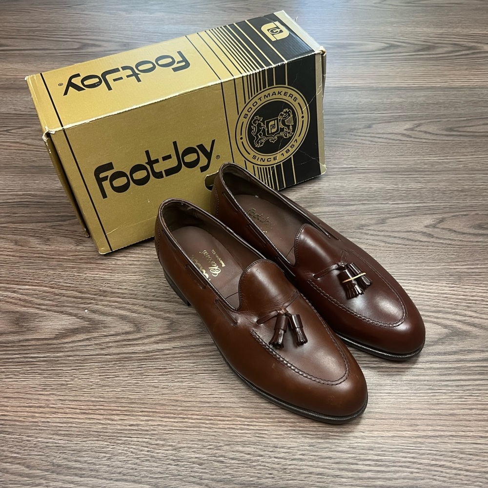 NEW FootJoy Brown Tassel Loafers 11 E